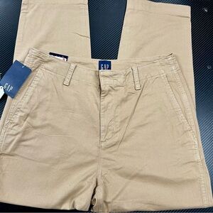 GAP Women's Tan Straight Leg Pants